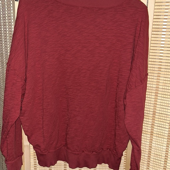Women’s MODODOC LOS ANGELES/XL CRANBERRY medium Wait pull over top gently used - Picture 7 of 10